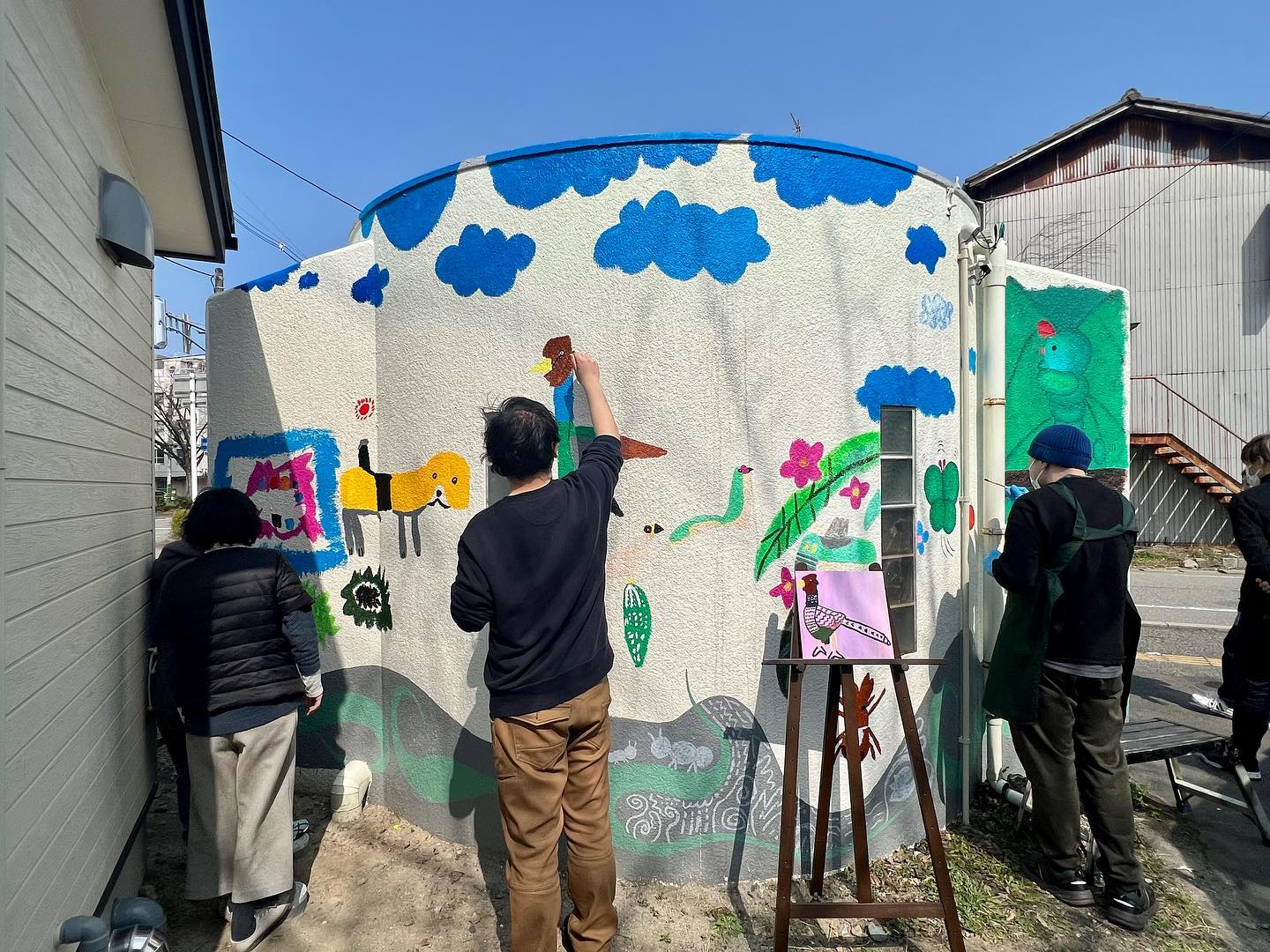 学生 × 障がい者アートで明るく彩る『中央区トイレARTプロジェクト